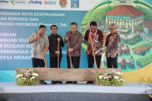 Program Pengembangan Gapoktan jadi Koperasi