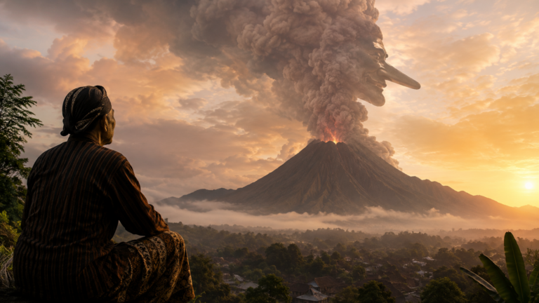 Arti Mbah Petruk Gunung Merapi